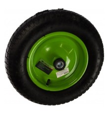 СИБРТЕХ Колесо пневматическое 3.25/3-8, длина оси 90мм ,подшипник 16мм [68973]