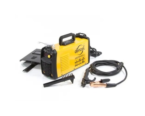 [Сварочное оборудование, Инверторы] Denzel Аппарат инверторный для дуговой сварки ММА-200CI, 200 А, ПВР 80%, диам. 1,6-5 мм [94339]