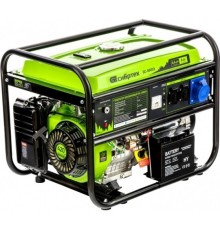 СИБРТЕХ Генератор бензиновый БС-8000Э, 6,6 кВт, 230В, 4-х такт., 25 л, электростартер [94549]