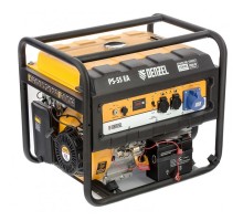 Denzel Генератор бензиновый PS-55EA, 5,5 кВт, 230В, 25л, коннектор автоматики, электростартер [946874]