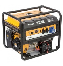 Denzel Генератор бензиновый PS-55EA, 5,5 кВт, 230В, 25л, коннектор автоматики, электростартер [946874]