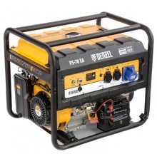 Denzel Генератор бензиновый PS-70EA, 7,0 кВт, 230В, 25л, коннектор автоматики, электростартер [946894]
