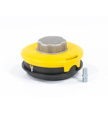 Denzel Катушка тримм. полуавтомат.,легкая заправка лески, гайка M10x1,25, винт M10-M10,алюм.кнопка [96322]