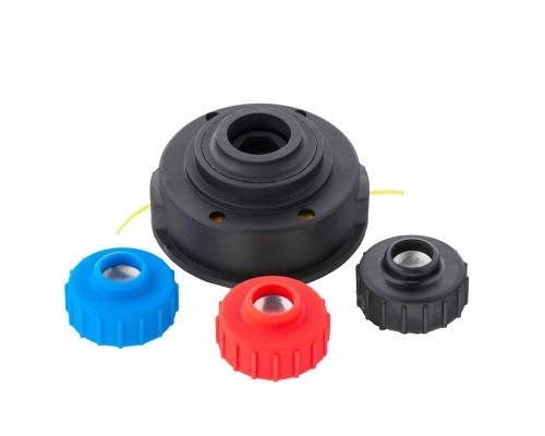 [Бензоинструменты] Denzel Катушка триммерная полуавтомат  шестигранник HEX х15,6 болт М6 правый М8 правый М8 левый [96365]