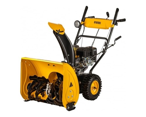 [Снегоуборочная техника] Denzel Бензиновая снегоуборочная машина SBM 610, 212cc, ручной старт, фара [97653]