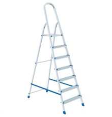 СИБРТЕХ Стремянка, 7 ступеней, алюминиевая, Россия [97717]