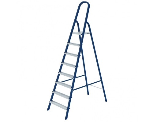 [Лестницы, стремянки] СИБРТЕХ Стремянка, 8 ступеней, стальная, Россия [97848]