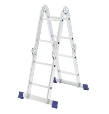 СИБРТЕХ Лестница шарнирная алюминиевая, 4х2, Россия [97879]