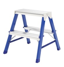 СИБРТЕХ Стремянка двусторонняя 2ст., стальная, Россия [97932]