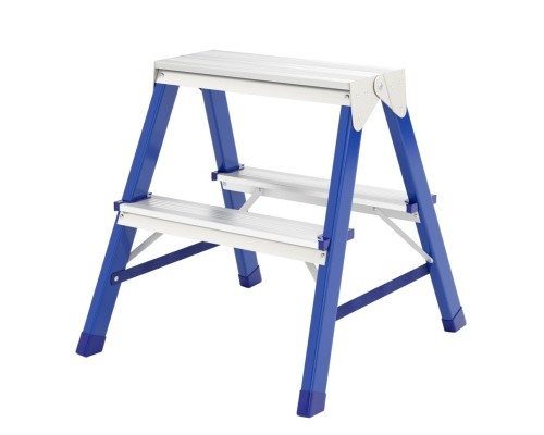 [Лестницы, стремянки] СИБРТЕХ Стремянка двусторонняя 2ст., стальная, Россия [97932]