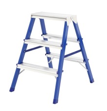 СИБРТЕХ Стремянка двусторонняя 3ст., стальная, Россия [97933]