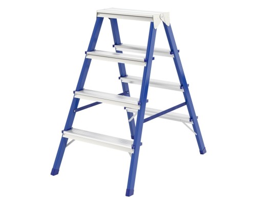 [Лестницы, стремянки] СИБРТЕХ Стремянка двусторонняя 4ст., стальная, Россия [97934]