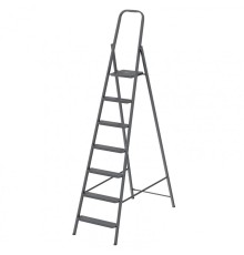 СИБРТЕХ Стремянка 7 ступеней, компактная, стальная Россия [97947]