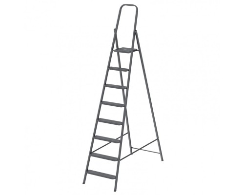[Лестницы, стремянки] СИБРТЕХ Стремянка 8 ступеней, компактная, стальная Россия [97948]