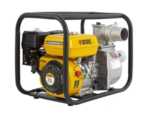 [Мотопомпы] Denzel Мотопомпа бензиновая для чистой воды PX-80, 7 л.с., 3
