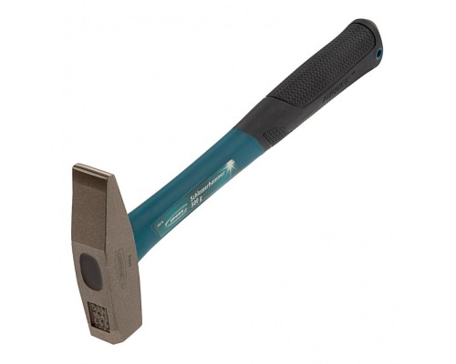 [Молотки] GROSS Молоток слесарный, 500 г, квадратный боек, фибергласовая обрезиненная рукоятка [10276]