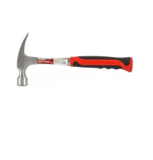 MATRIX Молоток-гвоздодер, 570 г, цельнометаллический, двухкомпонентная рукоятка [10463]