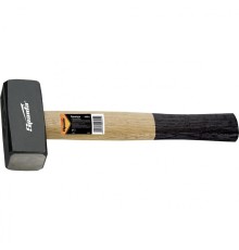 SPARTA Кувалда, 1500 г, кованая головка, деревянная двухцветная рукоятка [10907]