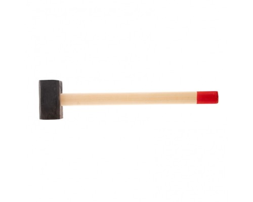 [Молотки] Кувалда, 8000 г, кованая головка, деревянная рукоятка 750 мм // Сибртех