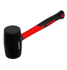 MATRIX Киянка резиновая, 680 г, черная резина, фибергласовая рукоятка [11193]