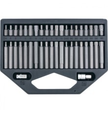 STELS Набор бит HEX, TORX, SPLINE, шестигранный хвостовик 3/8