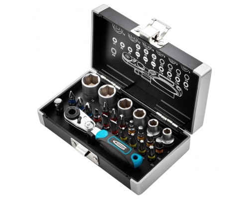 [HYUNDAI] GROSS Набор бит и головок торцевых ,1/4