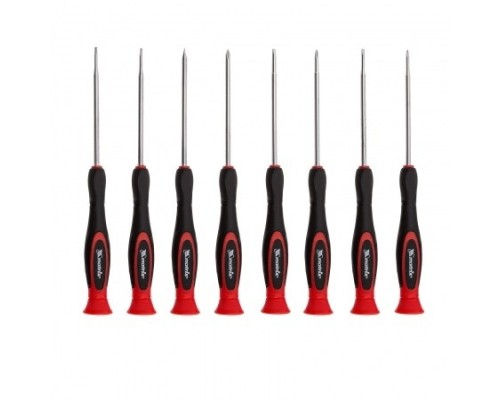 [Отвертки, Молотки, Кувалды, Киянки, Топоры] MATRIX Набор отверток для точных работ универсальный, 8 шт., Crv [11588]