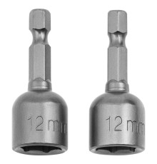 MATRIX Биты с торцевыми головками 12x45 мм, 2 шт. [11788]