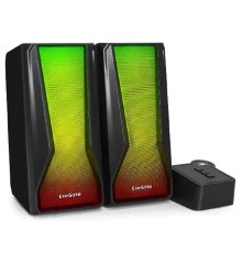 ExeGate Accord 230 EX289687RUS (питание USB,Bluetooth, 2х3Вт (6Вт RMS), 60-20000Гц, цвет черный, RGB подсветка, Color Box)