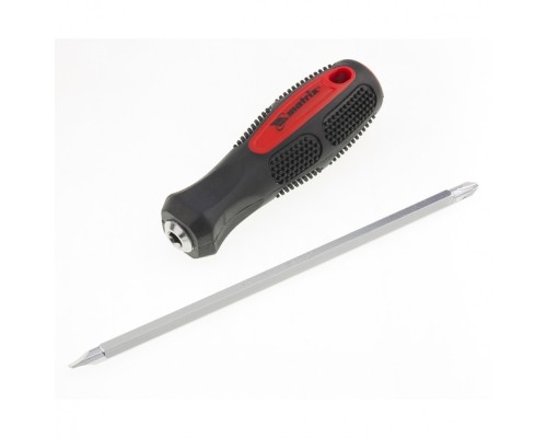 [Отвертки, Молотки, Кувалды, Киянки, Топоры] MATRIX Отвертка комбинированная SL6,0 / PH2 мм, CrV, антискользящая двухкомп. рукоятка [12290]