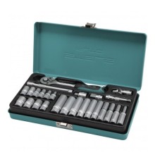 STELS Набор торцевых головок с трещоткой, 1/4