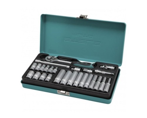 [Наборы инструмента] STELS Набор торцевых головок с трещоткой, 1/4