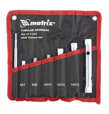 MATRIX Набор ключей трубчатых торцевых 7 пр [13719]