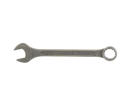 [Ручной инструмент] СИБРТЕХ Ключ комбинированый,32 мм, CrV, фосфатированный, ГОСТ 16983 [14917]