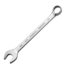 MATRIX Ключ комбинированный, 22 мм, CrV, матовый хром [15118]