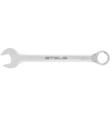 STELS Ключ комбинированный, 32 мм, CrV, матовый хром [15219]
