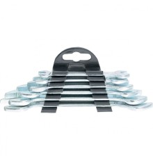 SPARTA Набор ключей рожковых, 6 х 17 мм, 6 шт., хромированные [152305]