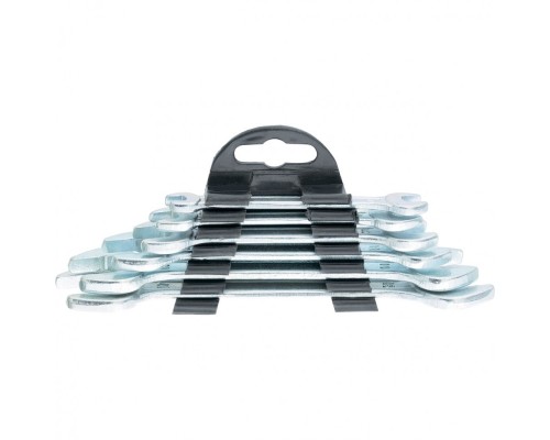 [Ручной инструмент] SPARTA Набор ключей рожковых, 6 х 17 мм, 6 шт., хромированные [152305]