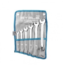 STELS Набор ключей комбинированных 6 шт. 8-17 мм  антислип [15282]