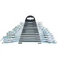 SPARTA Набор ключей рожковых, 6 х 32 мм, 12 шт., хромированные [152945]