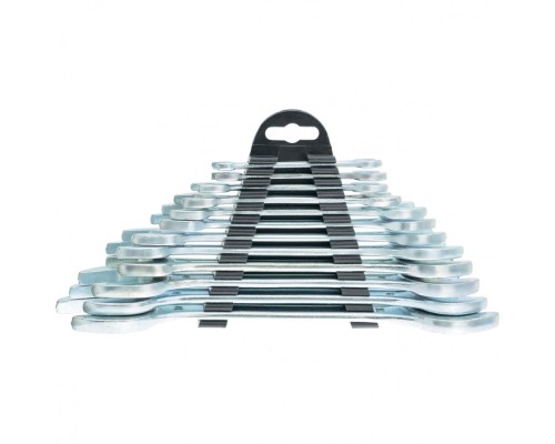 [Ручной инструмент] SPARTA Набор ключей рожковых, 6 х 32 мм, 12 шт., хромированные [152945]