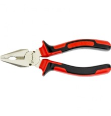 MATRIX Плоскогубцы NICKEL, 160 мм, никелированные, двухкомпонентные рукоятки [16902]