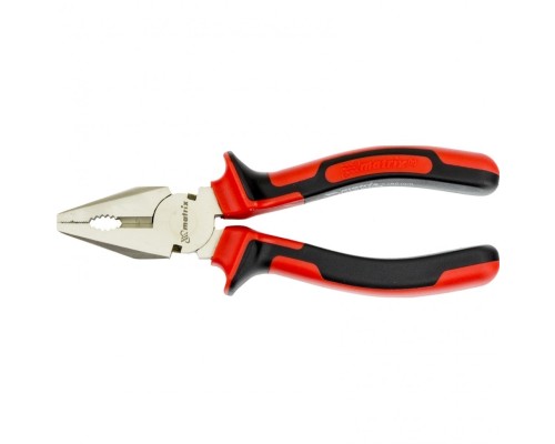 [плоскогубцы] MATRIX Плоскогубцы NICKEL, 160 мм, никелированные, двухкомпонентные рукоятки [16902]