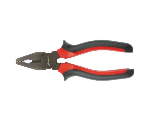 [плоскогубцы] MATRIX Плоскогубцы Black Nickel, 200 мм, комбинированные, двухкомпонентные рукоятки [16983]