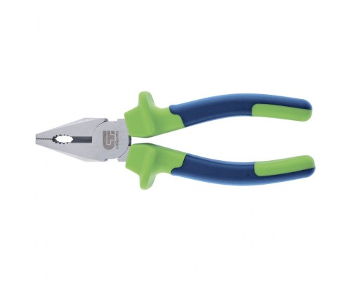[плоскогубцы] СИБРТЕХ Плоскогубцы комбинированные, 180 мм, двухкомпонентные рукоятки [17051]