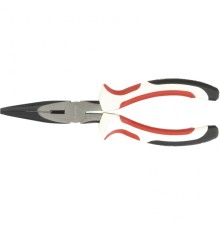 MATRIX Длинногубцы Premium, 180 мм, прямые, трехкомпонентные рукоятки [17186]