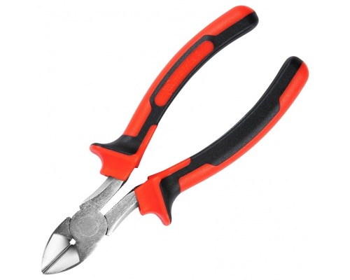 [плоскогубцы] MATRIX Бокорезы NICKEL, 160 мм, никелированные, двухкомпонентные рукоятки [17520]