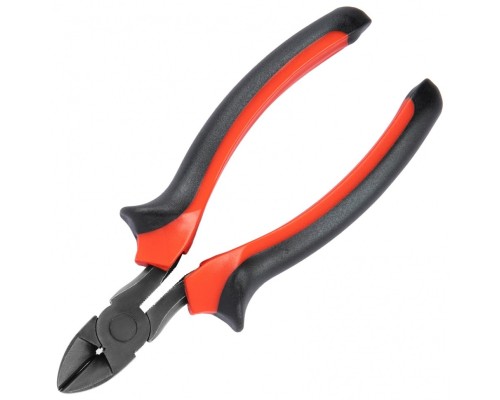 [плоскогубцы] MATRIX Бокорезы Black Nickel, 160 мм, двухкомпонентные рукоятки [17572]