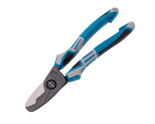 [плоскогубцы] GROSS Кабелерез, трехкомпонентные рукоятки, 210 мм [17727]