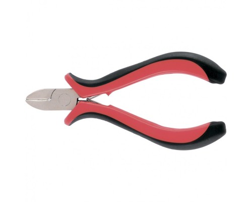 [плоскогубцы] MATRIX Бокорезы Mini, 130 мм, никелированные, авторазжим, двухкомпонентные рукоятки [17814]